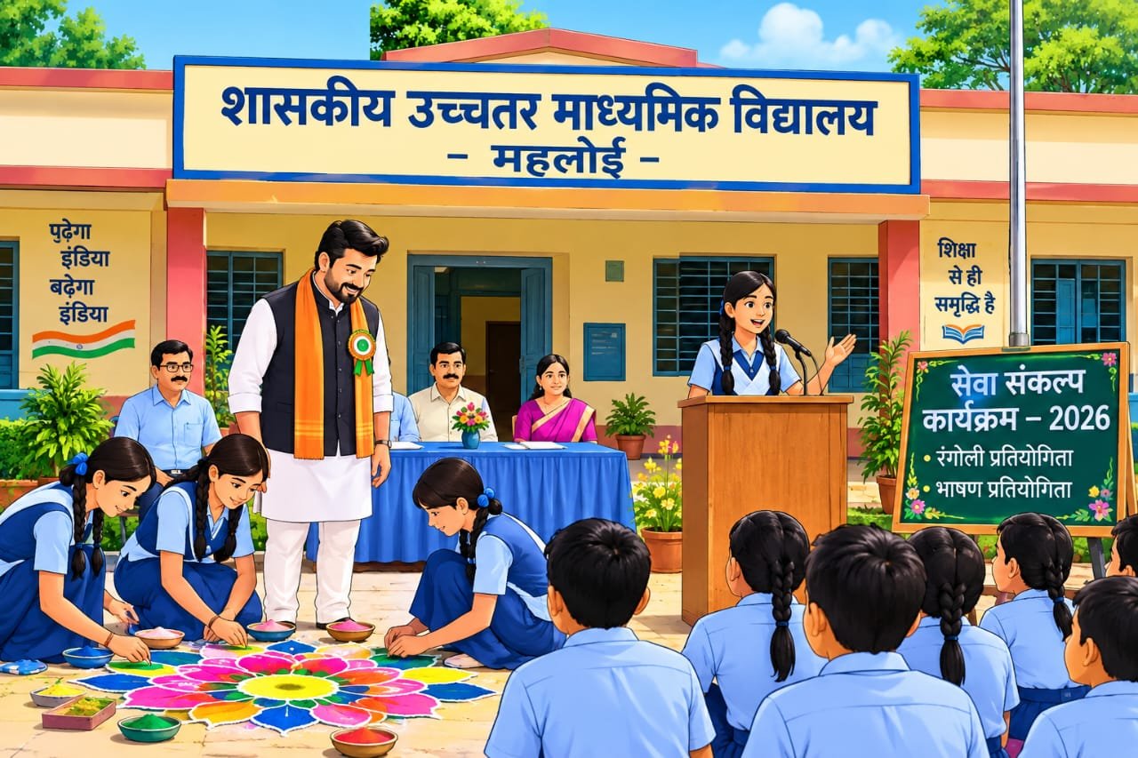 “प्रतिभा को अवसर और संस्कारों को सम्मान देना ही शिक्षा का उद्देश्य” — नरेश राठिया
